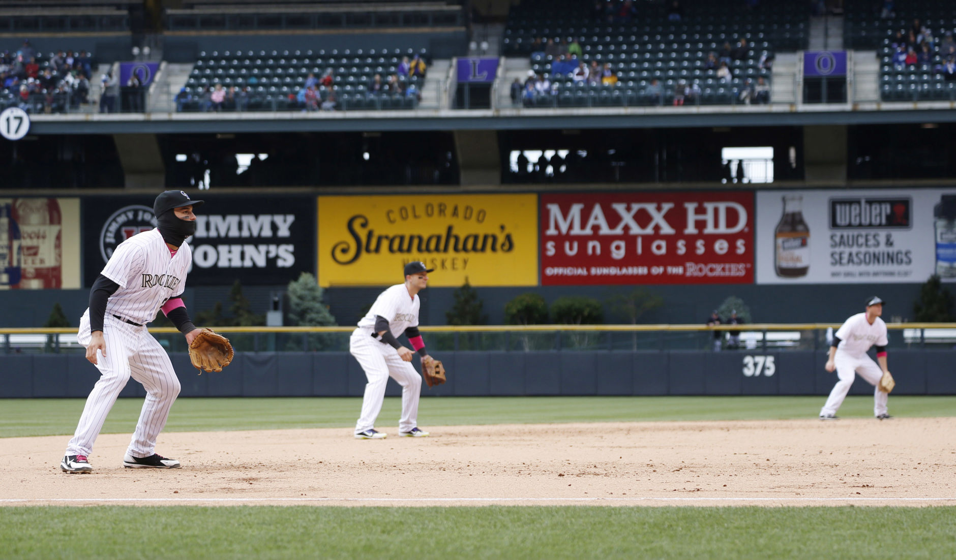 Nolan Arenado, Troy Tulowitzki, DJ LeMahieu